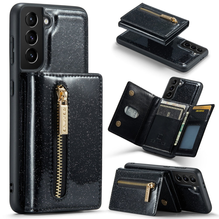 DG.MING M3 Series Glitter Powder Card Bag Leather Case
