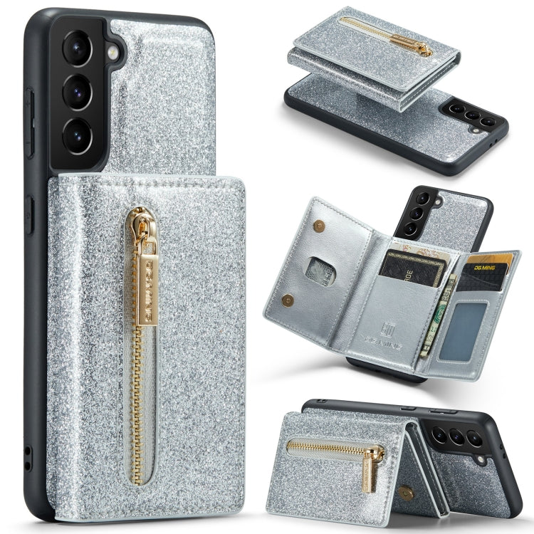 DG.MING M3 Series Glitter Powder Card Bag Leather Case