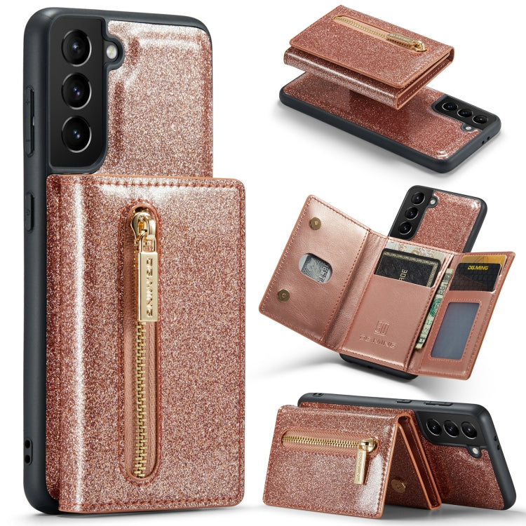 DG.MING M3 Series Glitter Powder Card Bag Leather Case