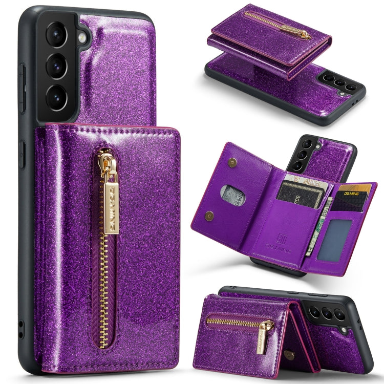 DG.MING M3 Series Glitter Powder Card Bag Leather Case