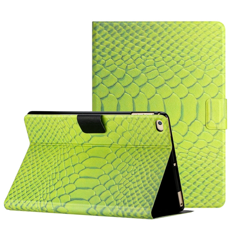 Solid Color Crocodile Texture Leather Smart Tablet Case, For iPad Air / Air 2 / 9.7 2017 / 9.7 2018, For iPad 10.2 / 10.5, For iPad 10th Gen 10.9 2022, For iPad Pro 11 2020 / 2018 / Air 2020 10.9