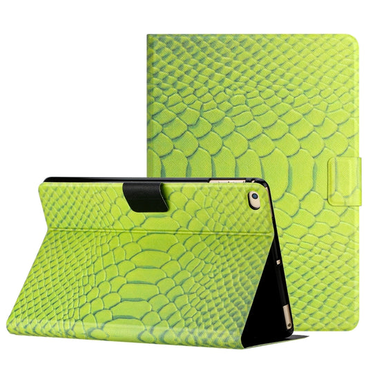 Solid Color Crocodile Texture Leather Smart Tablet Case, For iPad Air / Air 2 / 9.7 2017 / 9.7 2018, For iPad 10.2 / 10.5, For iPad 10th Gen 10.9 2022, For iPad Pro 11 2020 / 2018 / Air 2020 10.9