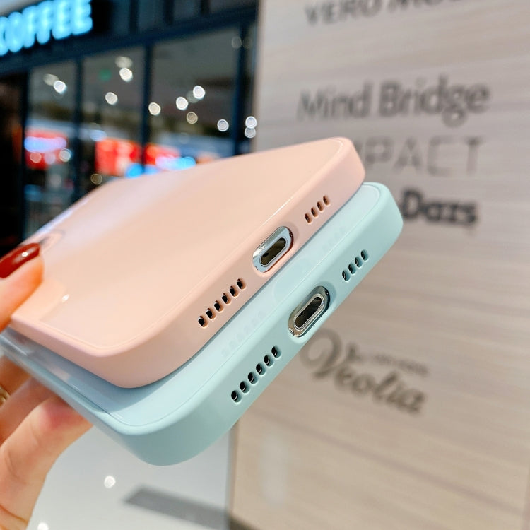 Solid Color Tempered Glass Phone Case, For iPhone 12 Pro, For iPhone 12