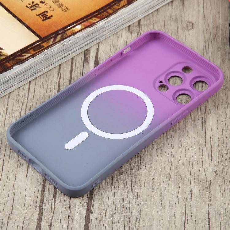 Liquid TPU Silicone Gradient MagSafe Phone Case, For iPhone 13, For iPhone 13 Pro, For iPhone 13 Pro Max, For iPhone 12