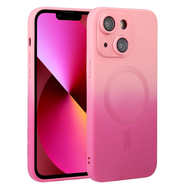 Liquid TPU Silicone Gradient MagSafe Phone Case, For iPhone 13, For iPhone 13 Pro, For iPhone 13 Pro Max, For iPhone 12