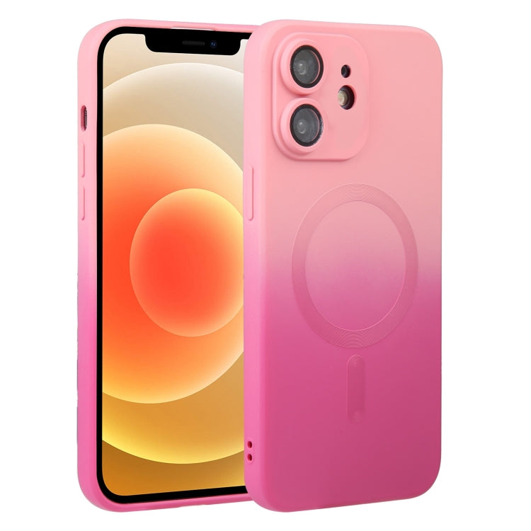 Liquid TPU Silicone Gradient MagSafe Phone Case, For iPhone 13, For iPhone 13 Pro, For iPhone 13 Pro Max, For iPhone 12