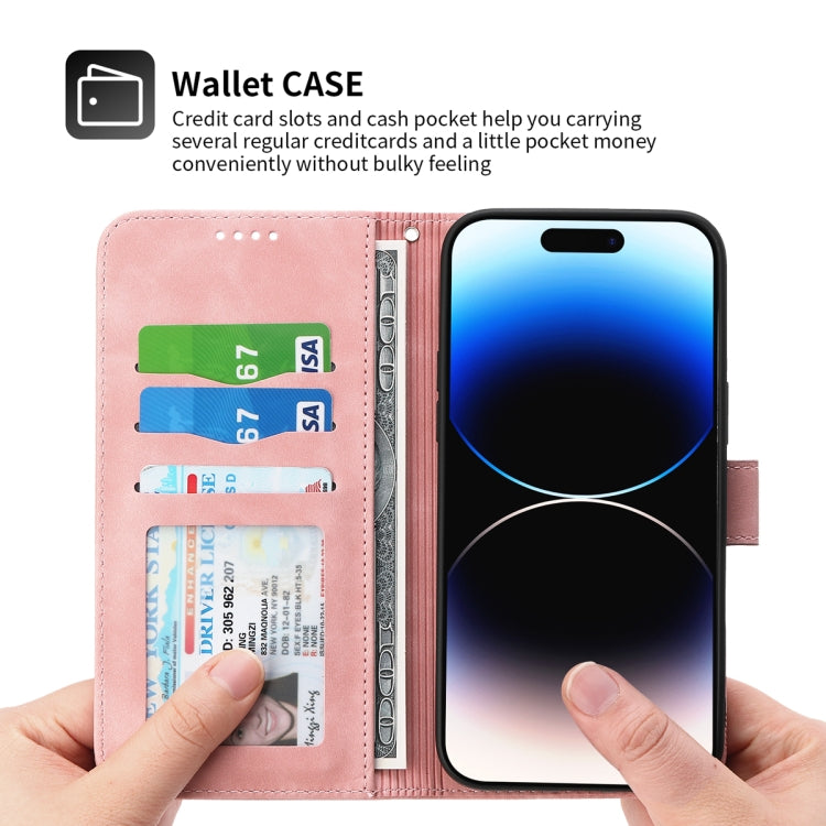 Dierfeng Dream Line TPU + PU  Leather Phone Case, For iPhone 14, For iPhone 14 Plus, For iPhone 14 Pro, For iPhone 14 Pro Max