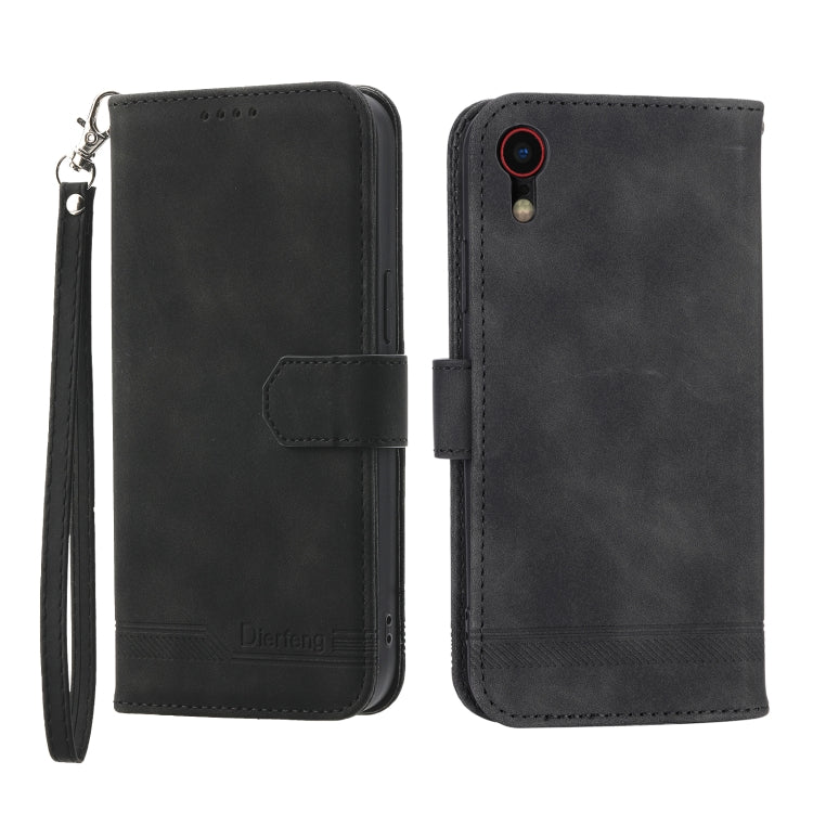 Dierfeng Dream Line TPU + PU Leather Phone Case, For iPhone XS Max, For iPhone XR, For iPhone X/XS, For iPhone 6 Plus/7 Plus/8 Plus