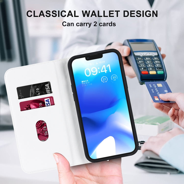 Rhombic MagSafe RFID Anti-Theft Wallet Leather Phone Case, For iPhone 13 Pro, For iPhone 13 Pro Max, For iPhone 12 mini
