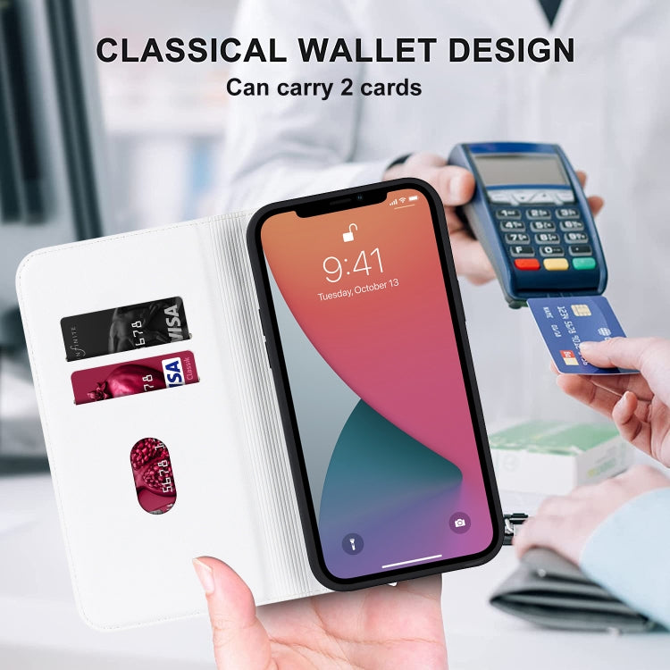 Rhombic MagSafe RFID Anti-Theft Wallet Leather Phone Case, For iPhone 12 / 12 Pro, For iPhone 12 Pro Max