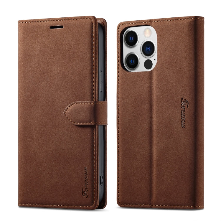 Forwenw F1 Series Matte Strong Magnetism Leather Phone Case, For Samsung Galaxy S23 Ultra 5G, For Samsung Galaxy A14 5G, For Samsung Galaxy A54 5G, For iPhone 14, For iPhone 14 Plus, For iPhone 14 Pro