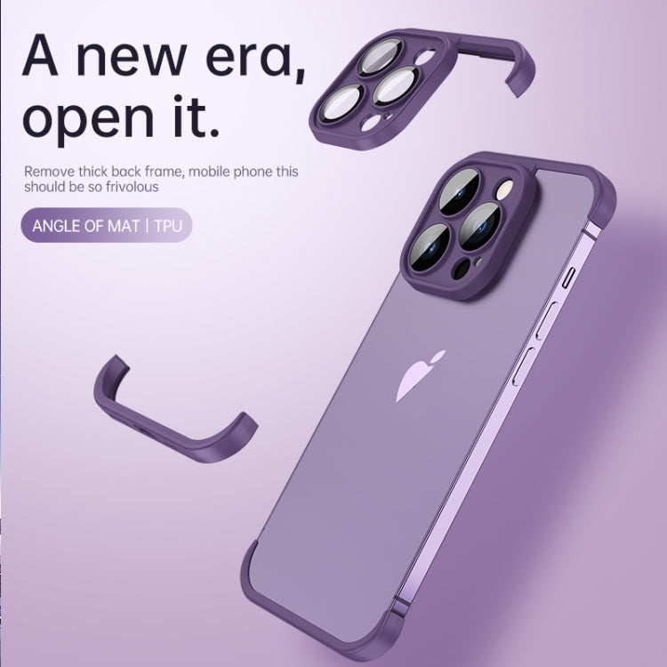 Four Corners + Camera TPU Phone Protective Frame, For iPhone 11 Pro Max, For iPhone 11, For iPhone 11 Pro