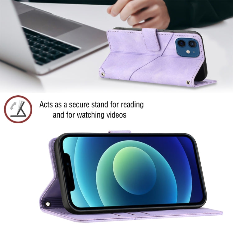 Skin-feel Embossed Leather Phone Case, For iPhone 12 / 12 Pro, For iPhone 12 Pro Max, For iPhone 11, For iPhone 11 Pro Max