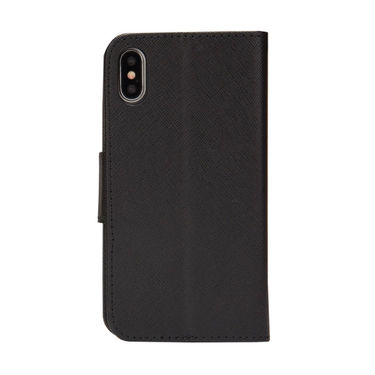 Mercury Contrast Color Splicing Leather Phone Case, For iPhone 13, For iPhone 13 Pro