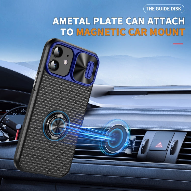 Sliding Camshield Armor Phone Case with Ring Holder