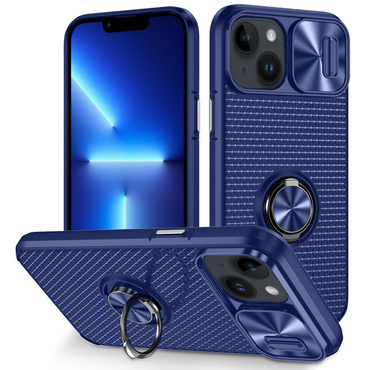 Sliding Camshield Armor Phone Case with Ring Holder