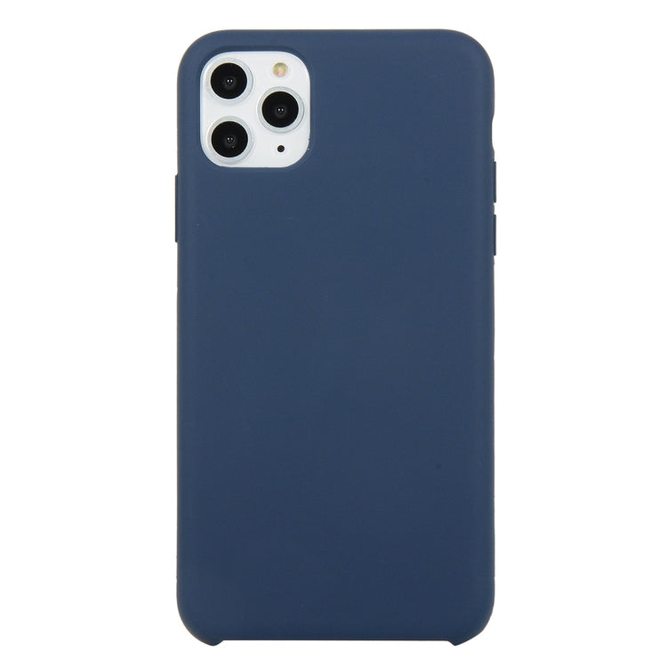 For iPhone 11 Solid Color Solid Silicone Shockproof Case (Hibiscus Pink), For iPhone 11 Pro Max