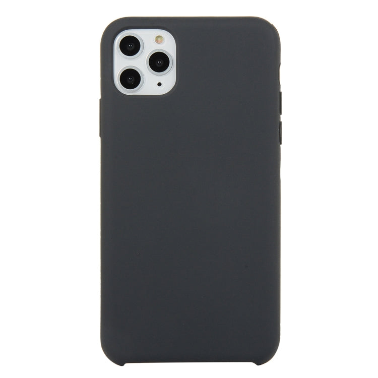 For iPhone 11 Solid Color Solid Silicone Shockproof Case (Hibiscus Pink), For iPhone 11 Pro Max
