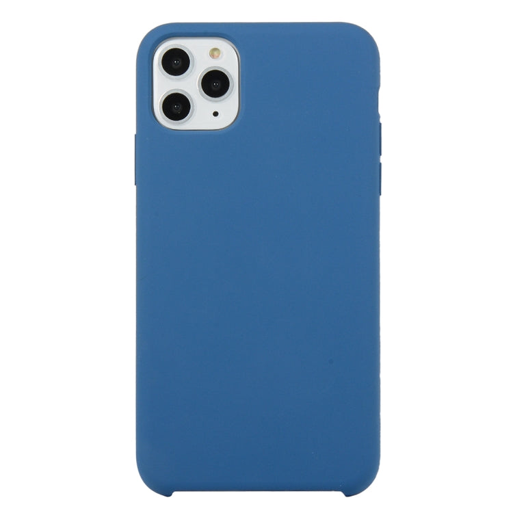 For iPhone 11 Solid Color Solid Silicone Shockproof Case (Hibiscus Pink), For iPhone 11 Pro Max