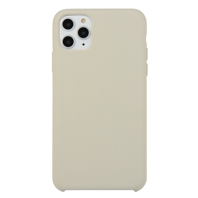 For iPhone 11 Solid Color Solid Silicone Shockproof Case (Hibiscus Pink), For iPhone 11 Pro