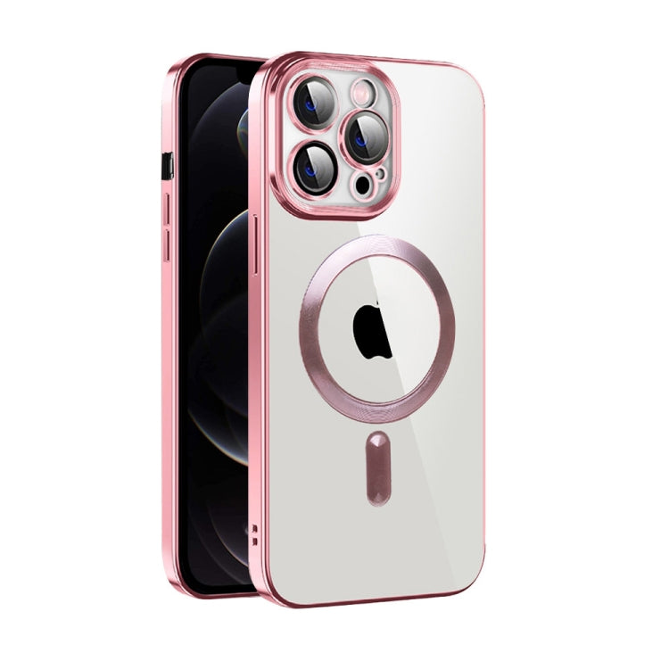CD Texture Plating TPU MagSafe Phone Case with Lens Film, For iPhone 12 Pro Max, For iPhone 11, For iPhone 11 Pro Max