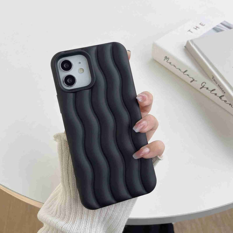 Skin Feel 3D Water Wave Texture Phone Case