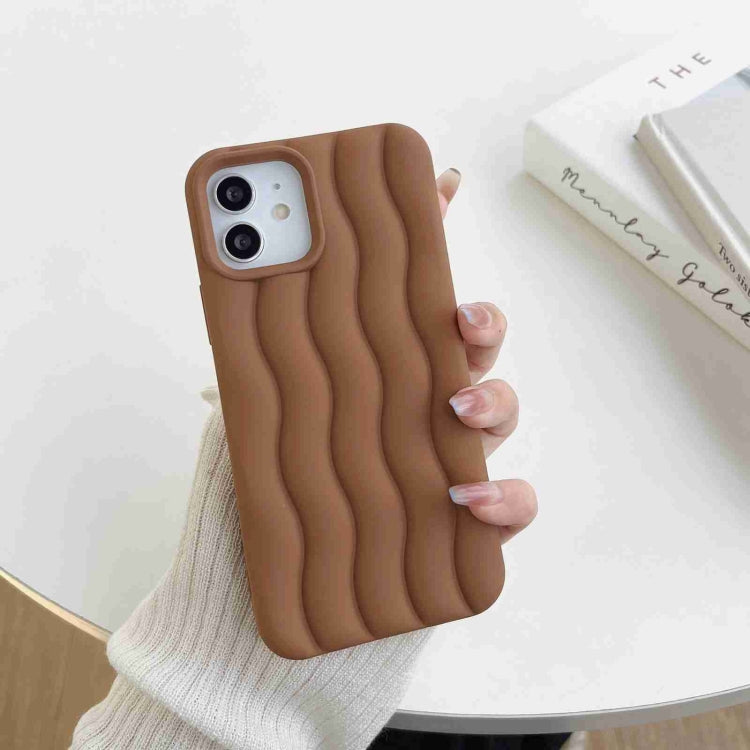 Skin Feel 3D Water Wave Texture Phone Case