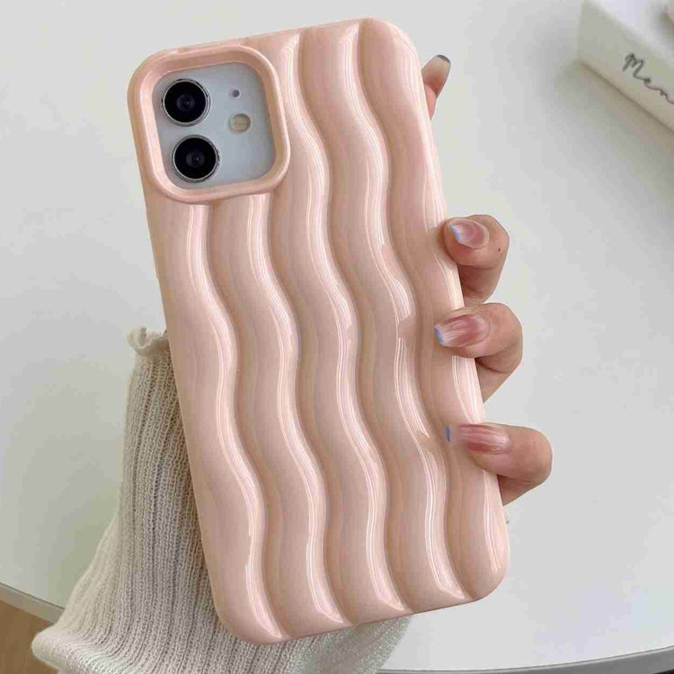 Varnishing 3D Water Wave Texture Phone Case, For iPhone 14 Pro Max, For iPhone 14 Pro, For iPhone 14, For iPhone 14 Plus