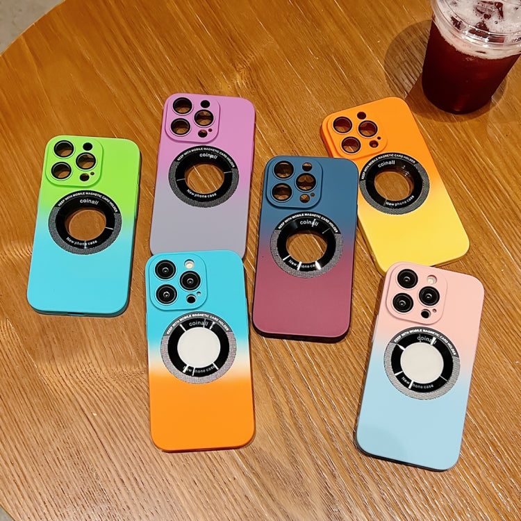 Gradient Skin Feel MagSafe Magnetic Phone Case, For iPhone 13 Pro Max, For iPhone 13 Pro, For iPhone 13, For iPhone 12 Pro Max