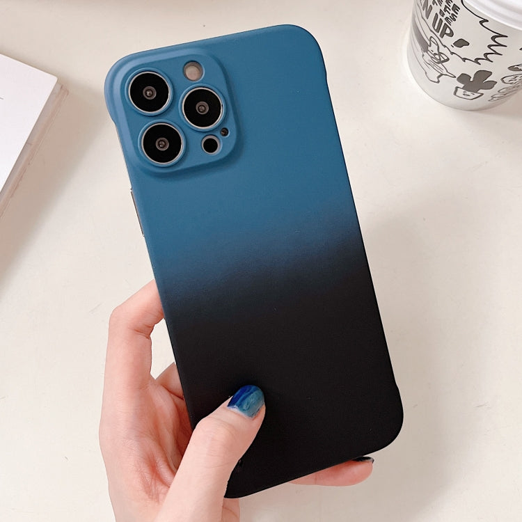 Frameless Skin Feel Gradient Phone Case, For iPhone 14 Pro Max, For iPhone 14 Pro, For iPhone 14, For iPhone 14 Plus