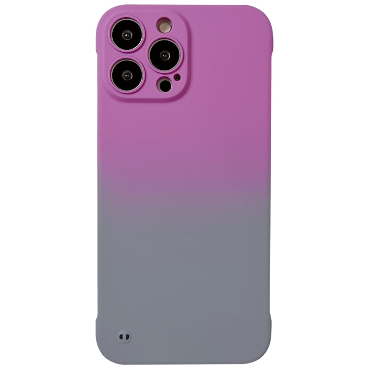 Frameless Skin Feel Gradient Phone Case, For iPhone 14 Pro Max, For iPhone 14 Pro, For iPhone 14, For iPhone 14 Plus