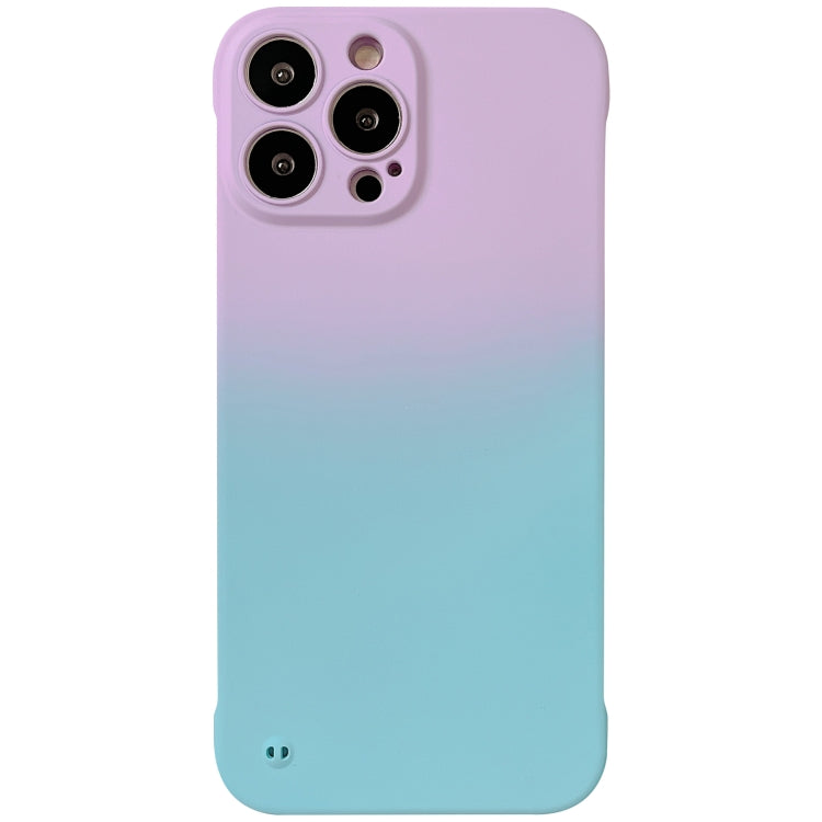 Frameless Skin Feel Gradient Phone Case, For iPhone 14 Pro Max, For iPhone 14 Pro, For iPhone 14, For iPhone 14 Plus