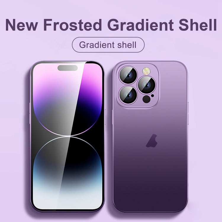 Skin Feel Frosted Gradient Phone Case, For iPhone 14 Pro Max, For iPhone 14 Pro, For iPhone 14