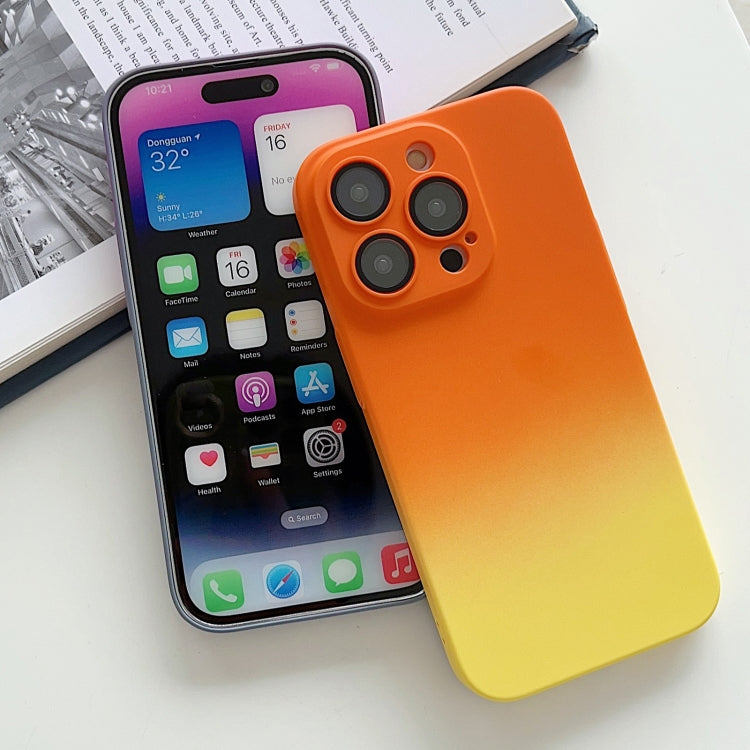 Skin Feel Gradient Phone Case, For iPhone 12 Pro, For iPhone 12, For iPhone 13 Pro Max