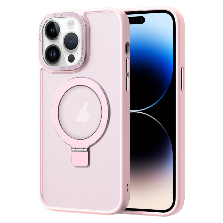 Skin Feel MagSafe Magnetic Holder Phone Case, For iPhone 14 Pro Max, For iPhone 14 Pro, For iPhone 14, For iPhone 14 Plus