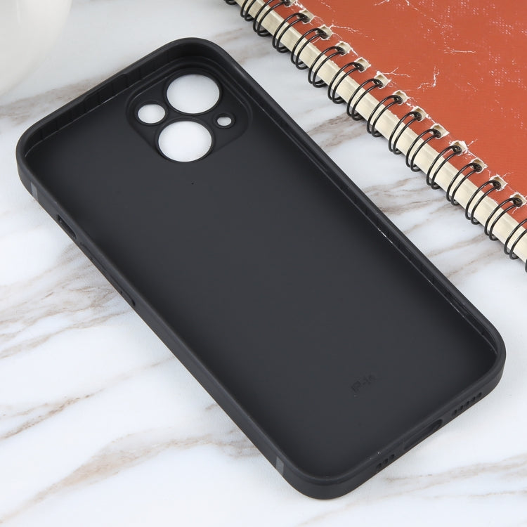 Astronaut Pattern Silicone Straight Edge Phone Case, For iPhone 14, For iPhone 14 Plus, For iPhone 14 Pro
