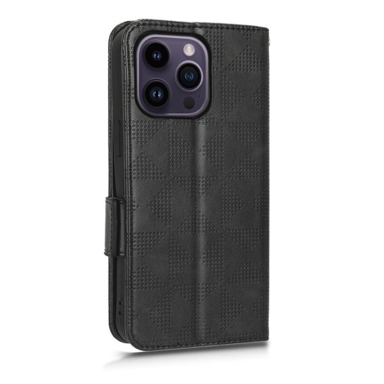 Symmetrical Triangle Leather Phone Case, For iPhone 14 Pro Max, For iPhone 14 Pro, For iPhone 14, For iPhone 14 Plus