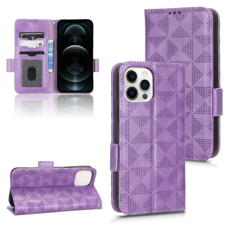Symmetrical Triangle Leather Phone Case, For iPhone 12 Pro Max, For iPhone 12 / 12 Pro, For iPhone 12 mini, For iPhone 11 Pro Max