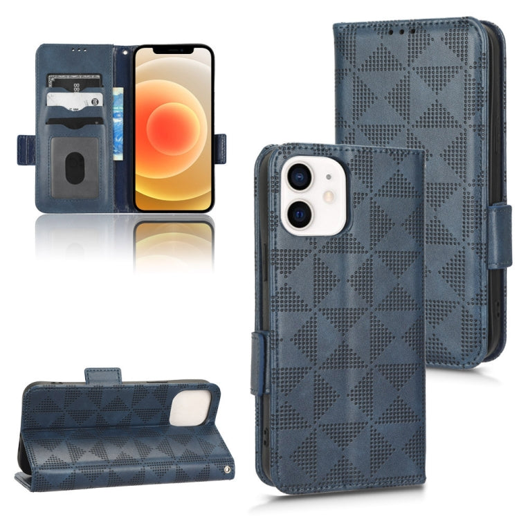 Symmetrical Triangle Leather Phone Case, For iPhone 12 Pro Max, For iPhone 12 / 12 Pro, For iPhone 12 mini, For iPhone 11 Pro Max