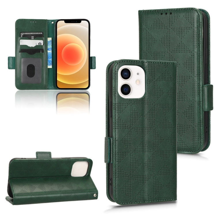 Symmetrical Triangle Leather Phone Case, For iPhone 12 Pro Max, For iPhone 12 / 12 Pro, For iPhone 12 mini, For iPhone 11 Pro Max