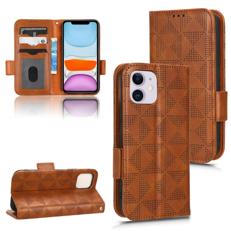 Symmetrical Triangle Leather Phone Case, For iPhone 11 Pro, For iPhone 11, For iPhone XS Max, For iPhone XS / X