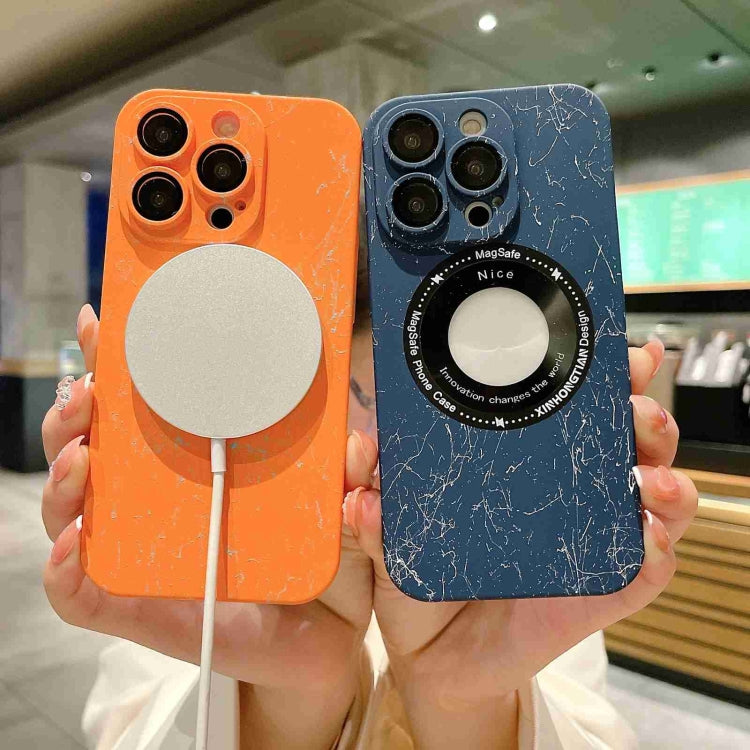 Marble Pattern MagSafe PC Phone Case, For iPhone 13 Pro Max, For iPhone 13 Pro, For iPhone 13, For iPhone 12 Pro Max