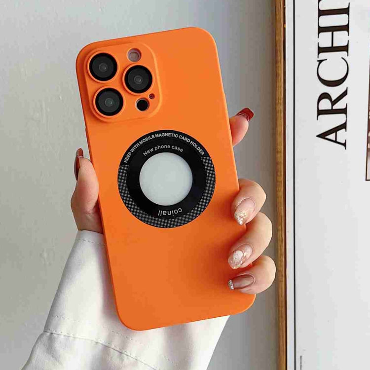 Skin Feel CD Texture MagSafe Magnetic Phone Case, For iPhone 14 Pro Max, For iPhone 14 Pro, For iPhone 14