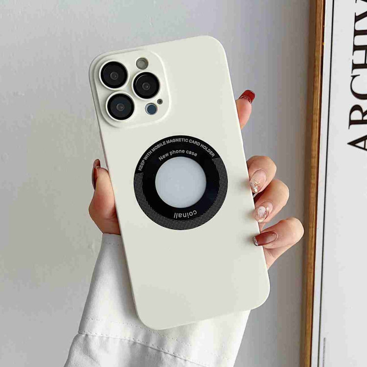 Skin Feel CD Texture MagSafe Magnetic Phone Case, For iPhone 12, For iPhone 11 Pro Max, For iPhone 11