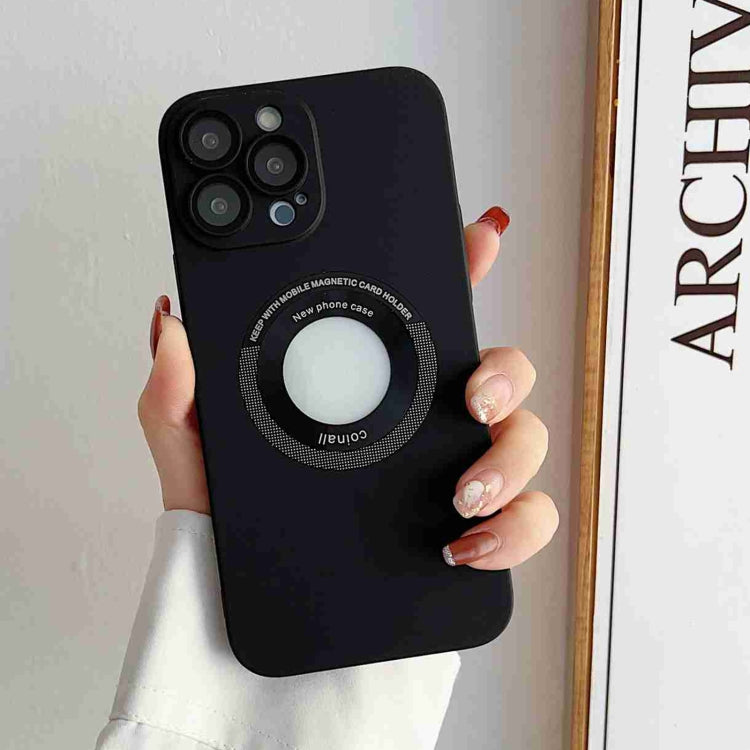 Skin Feel CD Texture MagSafe Magnetic Phone Case, For iPhone 12, For iPhone 11 Pro Max, For iPhone 11