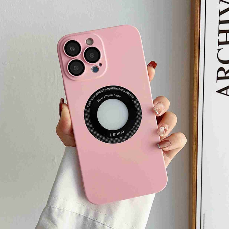 Skin Feel CD Texture MagSafe Magnetic Phone Case, For iPhone 12, For iPhone 11 Pro Max, For iPhone 11