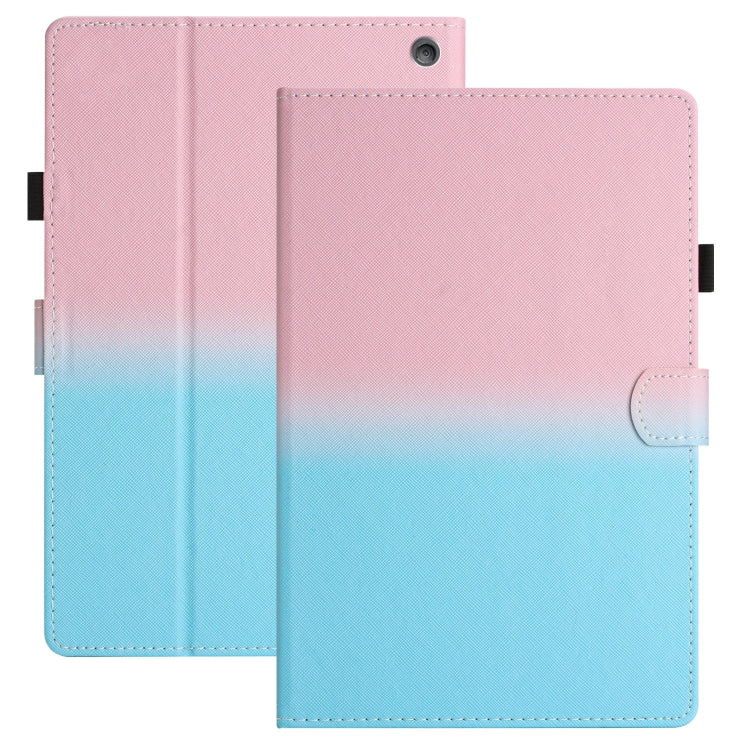 Stitching Gradient Leather Tablet Case, For Amazon Kindle Fire 7 2022, For Amazon Kindle Paperwhite 5 2021, For Amazon Kindle Fire HD8 2018 / 2017 / 2016, For Samsung Galaxy Tab A7 2020 T500 / T505