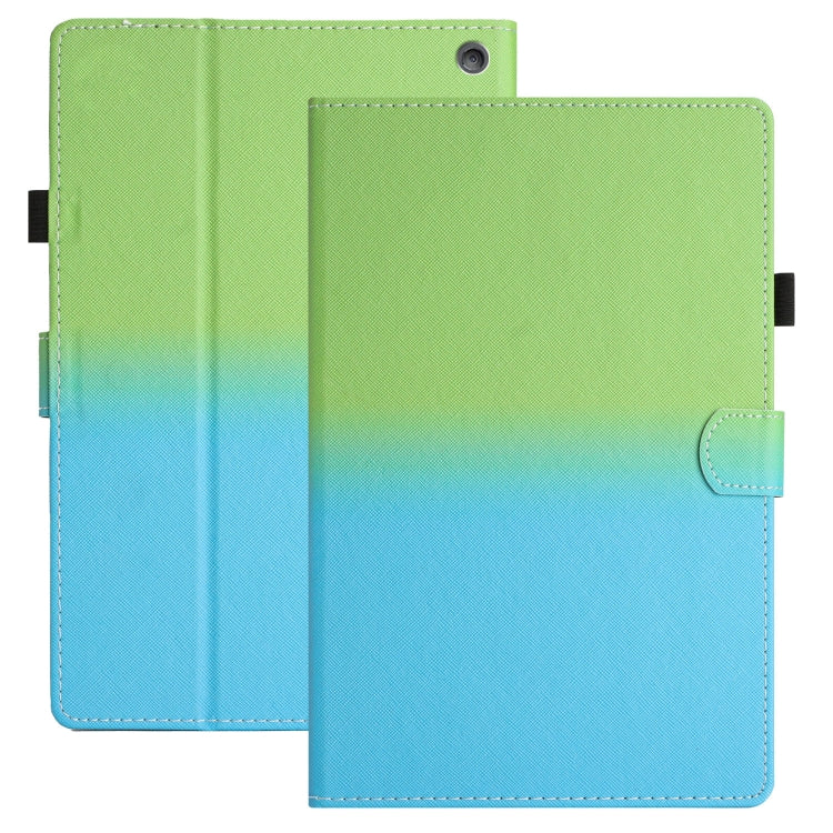 Stitching Gradient Leather Tablet Case, For Amazon Kindle Fire 7 2022, For Amazon Kindle Paperwhite 5 2021, For Amazon Kindle Fire HD8 2018 / 2017 / 2016, For Samsung Galaxy Tab A7 2020 T500 / T505