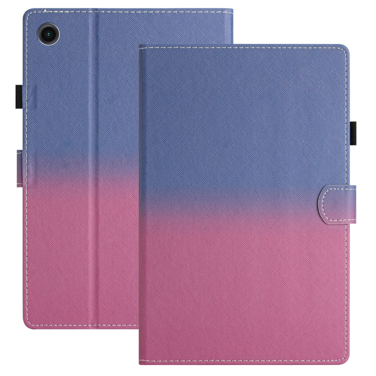 Stitching Gradient Leather Tablet Case, For Samsung Galaxy Tab A8 2021 X205 / X200, For Samsung Galaxy Tab S6 Lite SM-P610, For Lenovo Tab M10 Plus 10.6 3rd Gen 2022, For Lenovo Tab M10 HD Gen 2