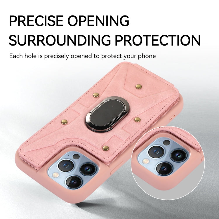 Armor Ring Wallet Back Cover Phone Case, For iPhone 13 Pro, For iPhone 13 Pro Max, For iPhone 12 / 12 Pro, For iPhone 12 Pro Max